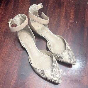 Arturo Chang Snakeskin Flats